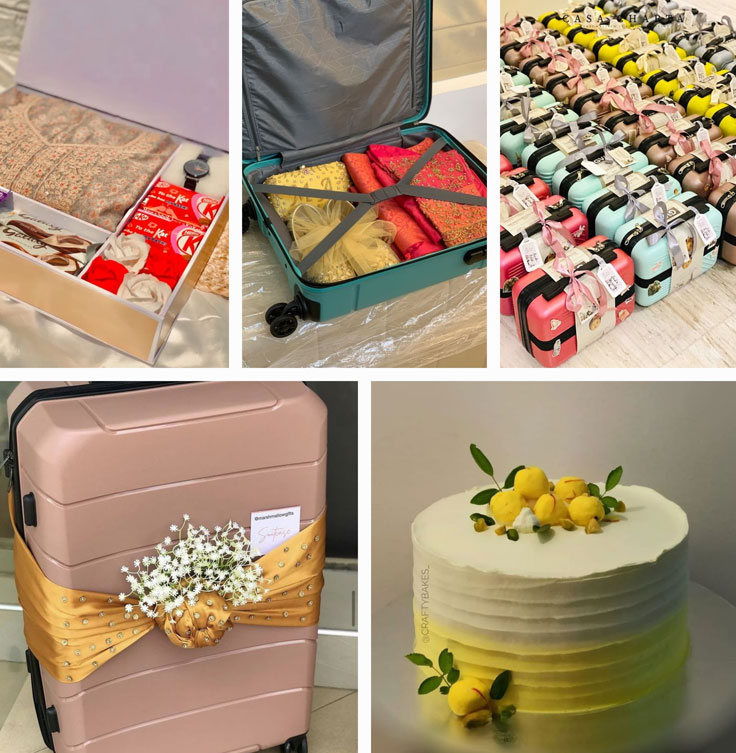 Cake n trolly hampers